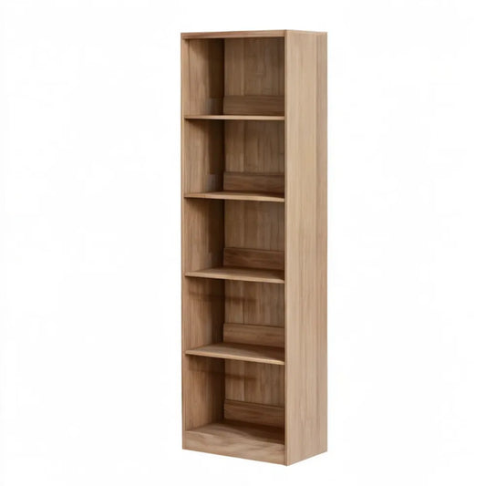 Regał na książki MDF Jasny Dąb 60 x 30 x 180 cm